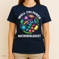 Well Cultured Microbiologist Science Microbiology Scientist T-Shirt thumb 4