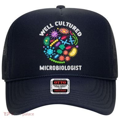 Well Cultured Microbiologist Science Microbiology Scientist Hat
