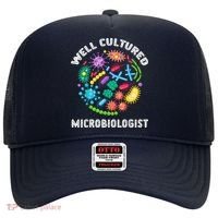 Well Cultured Microbiologist Science Microbiology Scientist Hat thumb 0