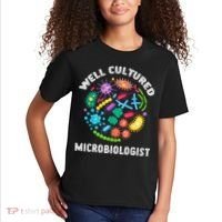 Well Cultured Microbiologist Science Microbiology Scientist Kids T-Shirt thumb 2