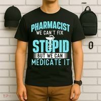We Can Medicate It Pharmacist Pharmacy Technician Medicine T-Shirt thumb 6
