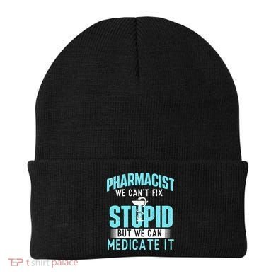 We Can Medicate It Pharmacist Pharmacy Technician Medicine Beanie