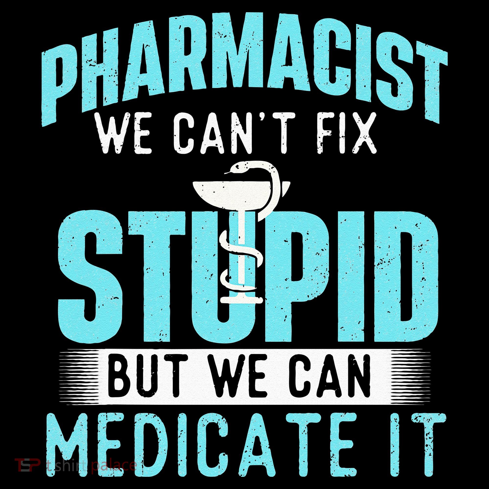 We Can Medicate It Pharmacist Pharmacy Technician Medicine Coaster