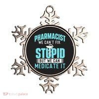 We Can Medicate It Pharmacist Pharmacy Technician Medicine Ornament thumb 0