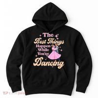White Christmas Movie The Best Things Happen While Youre Dancing Wallace & Davis Hoodie thumb 0