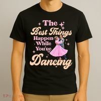 White Christmas Movie The Best Things Happen While Youre Dancing Wallace & Davis T-Shirt thumb 3