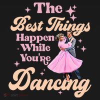 White Christmas Movie The Best Things Happen While Youre Dancing Wallace & Davis Tank Top thumb 6