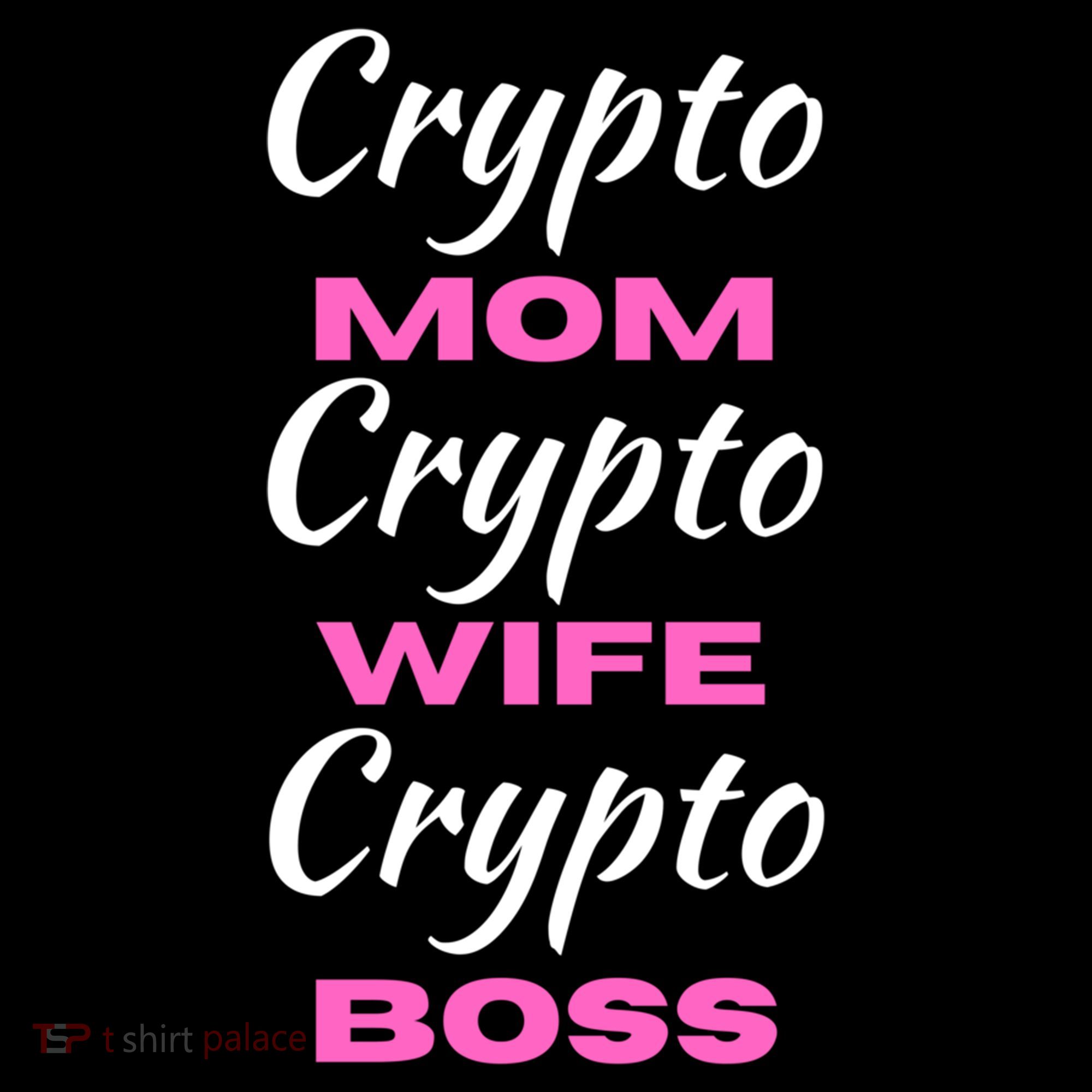 Wo Crypto Mom Wife Boss Funny Tee Bitcoin Ethereum Funny Gift Coffee Mug