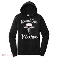 Wound Care Nurse Watercol Love Heart Stethoscope Nurse Women's Hoodie thumb 0