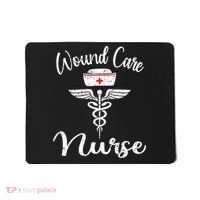 Wound Care Nurse Watercol Love Heart Stethoscope Nurse Mousepad thumb 0