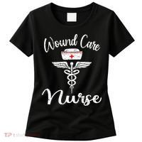 Wound Care Nurse Watercol Love Heart Stethoscope Nurse Women's T-Shirt thumb 0