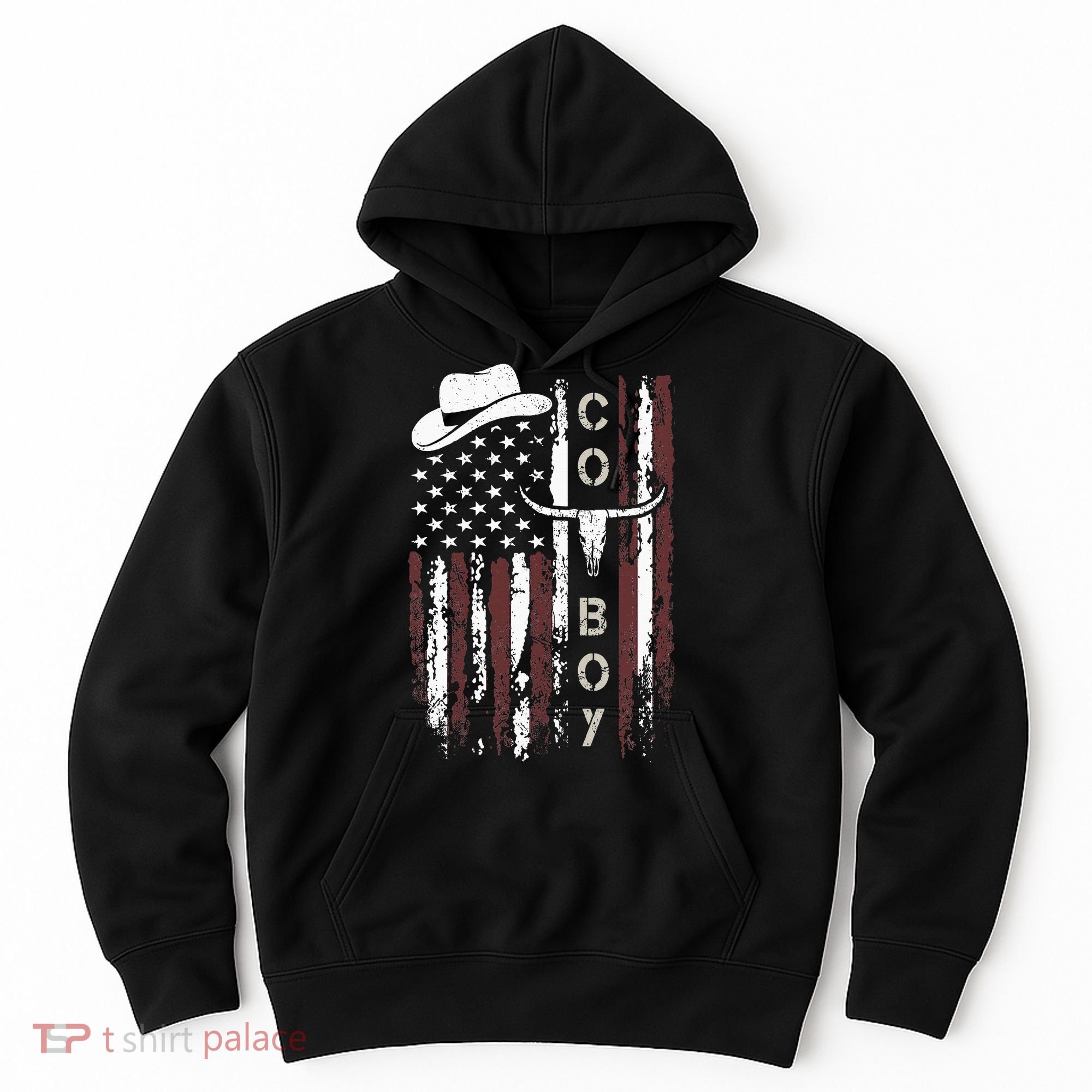 Western Country N Boy Rodeo Southern Retro Cowboy Hoodie