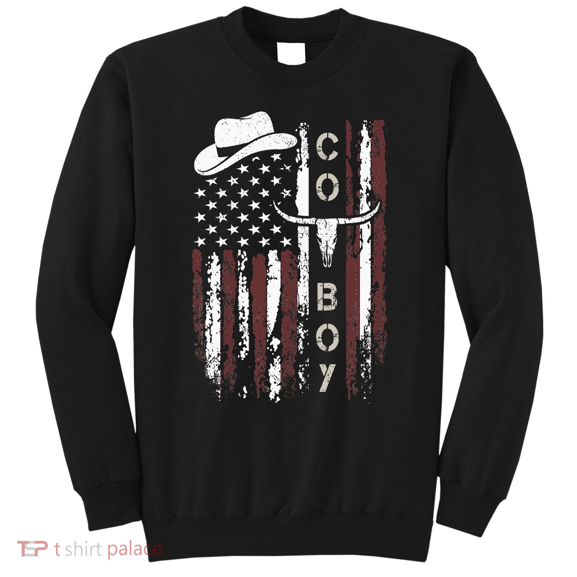 Western Country N Boy Rodeo Southern Retro Cowboy Sweatshirt