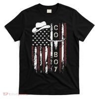 Western Country N Boy Rodeo Southern Retro Cowboy T-Shirt thumb 0