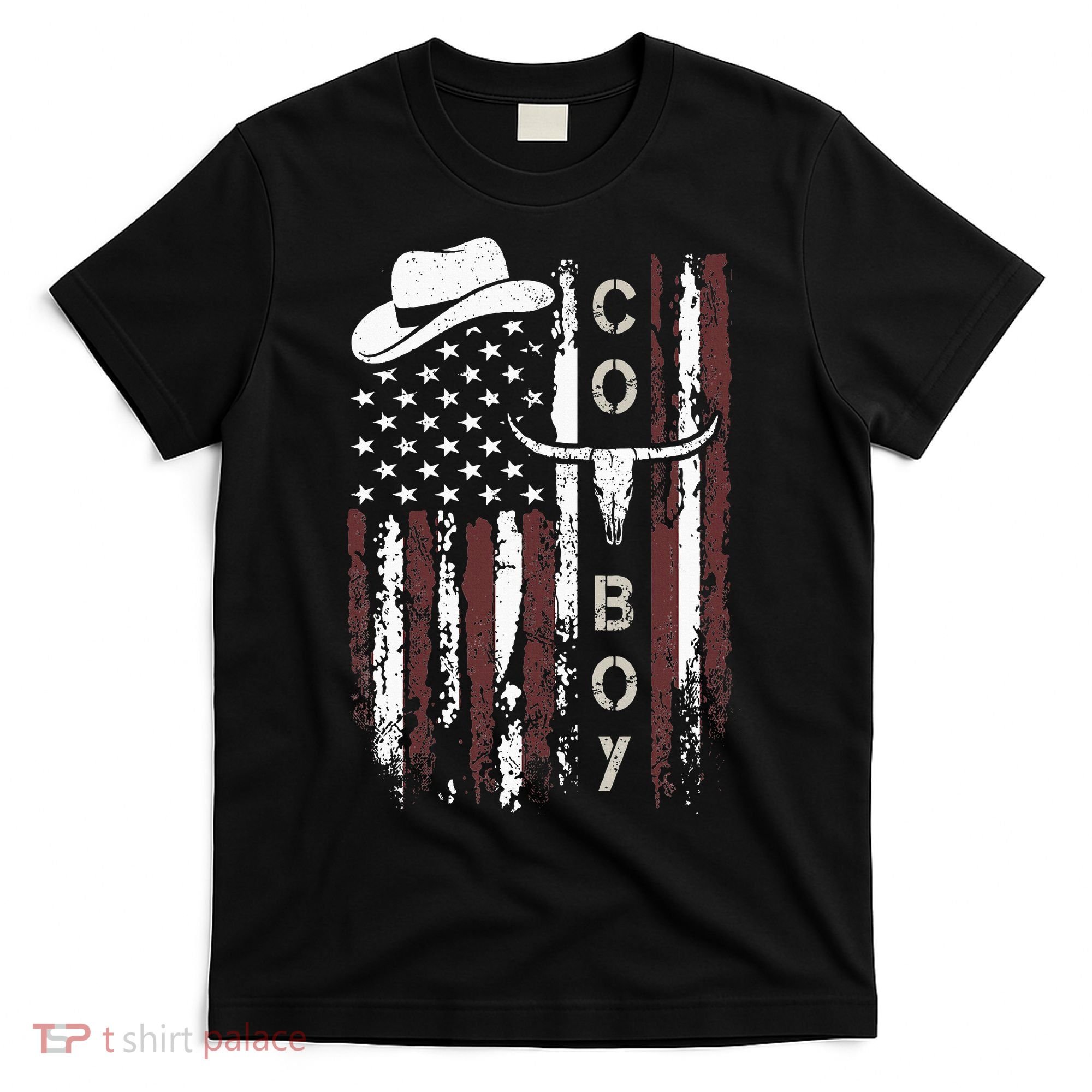 Western Country N Boy Rodeo Southern Retro Cowboy T-Shirt