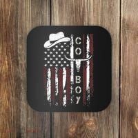 Western Country N Boy Rodeo Southern Retro Cowboy Coaster thumb 0