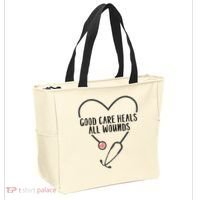 Wound Care Nurse Good Care Heals All Wounds Tote Bag thumb 2