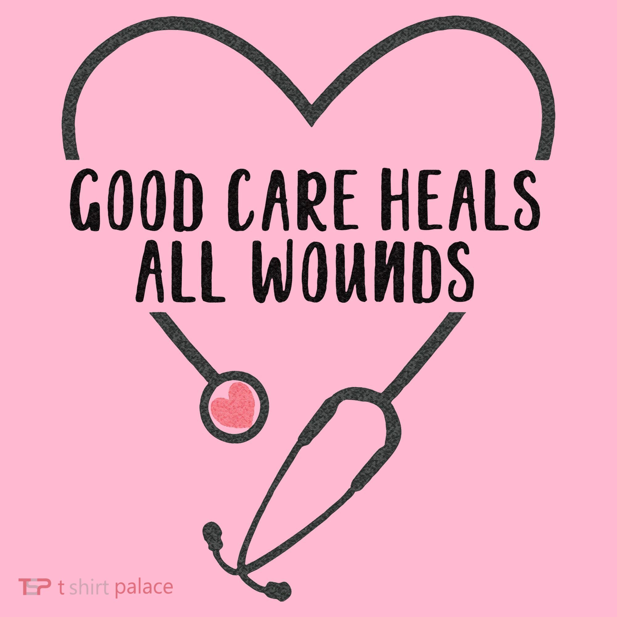 Wound Care Nurse Good Care Heals All Wounds Coaster
