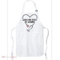 Wound Care Nurse Good Care Heals All Wounds Apron thumb 0
