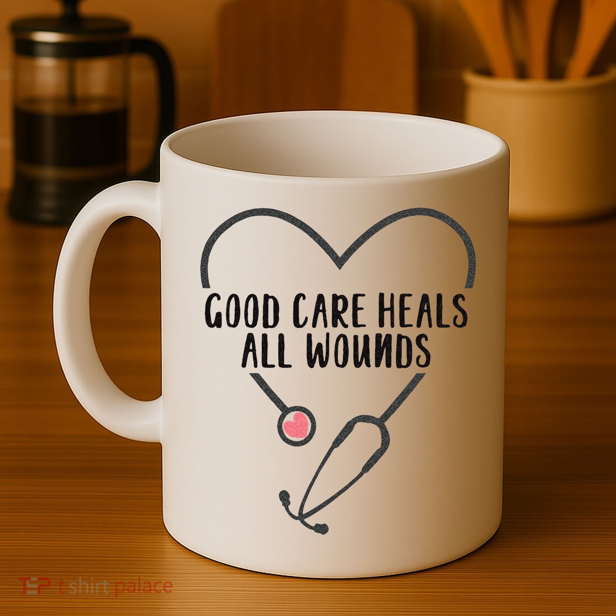 Wound Care Nurse Good Care Heals All Wounds Coffee Mug