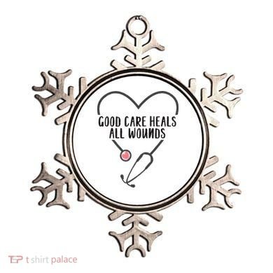 Wound Care Nurse Good Care Heals All Wounds Ornament