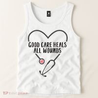 Wound Care Nurse Good Care Heals All Wounds Tank Top thumb 2
