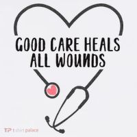 Wound Care Nurse Good Care Heals All Wounds Visor thumb 3
