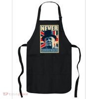 Winston Churchill Never Surrender British Flag Propaganda Apron thumb 0