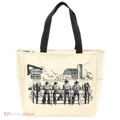 Western Cowboys Oversized Tote Bag