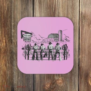 Western Cowboys Oversized Coaster