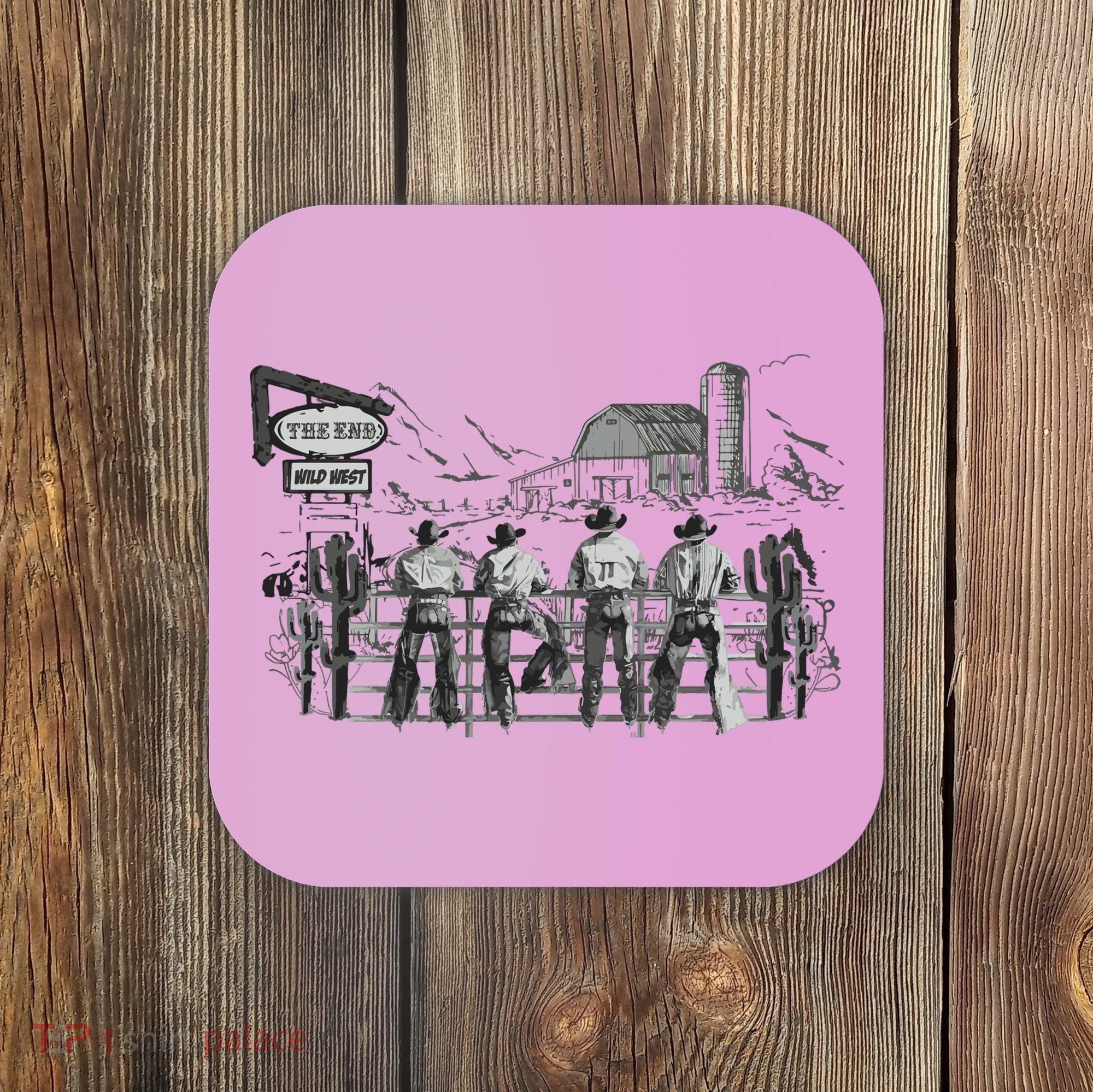 Western Cowboys Oversized Coaster
