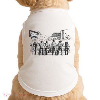 Western Cowboys Oversized Doggie Tank