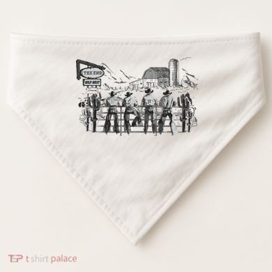 Western Cowboys Oversized USA-Made Doggie Bandana