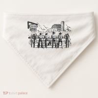 Western Cowboys Oversized USA-Made Doggie Bandana thumb 0