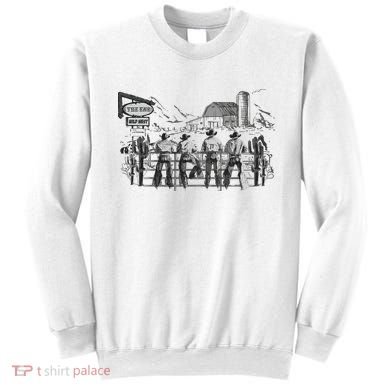 Western Cowboys Oversized Sweatshirt