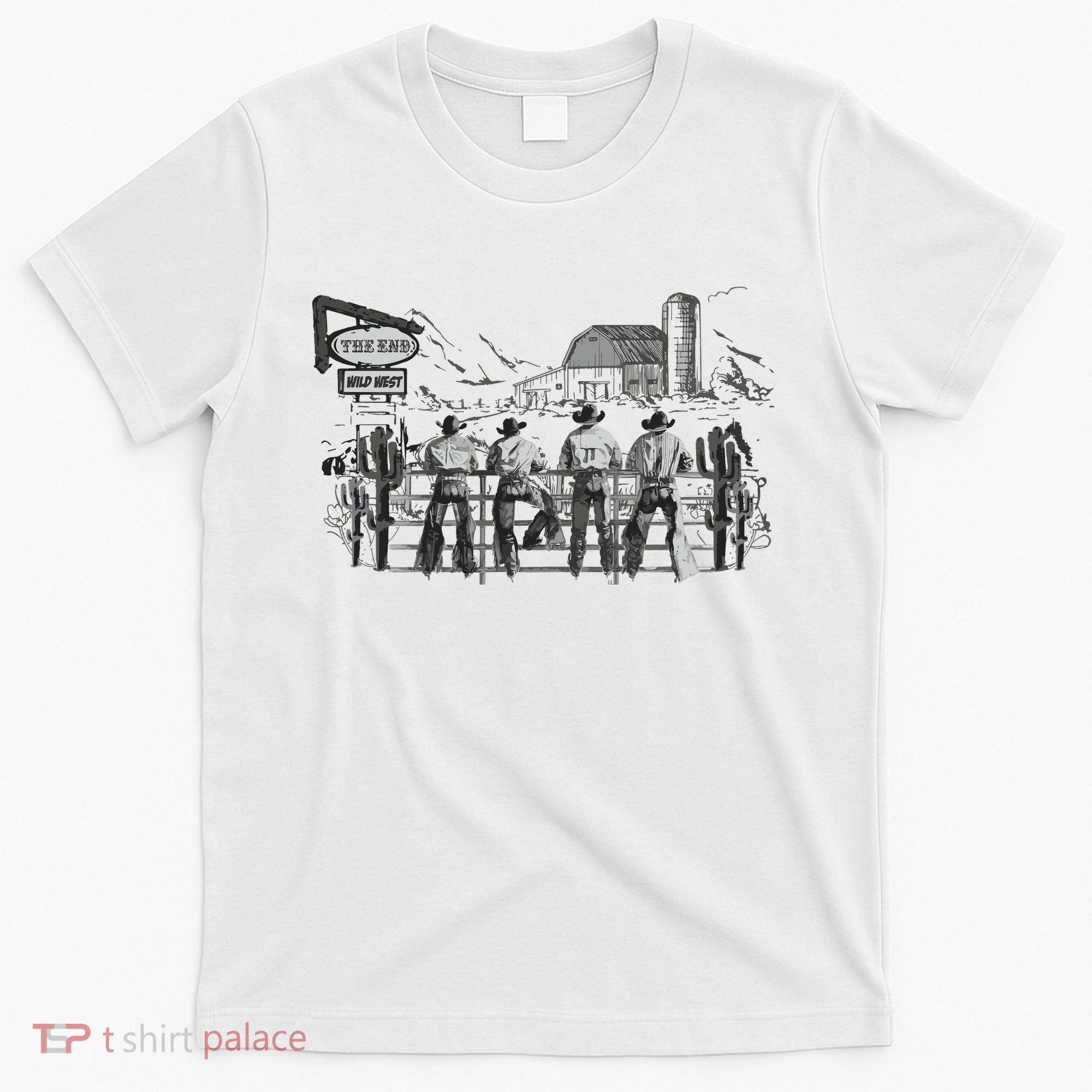 Western Cowboys Oversized T-Shirt