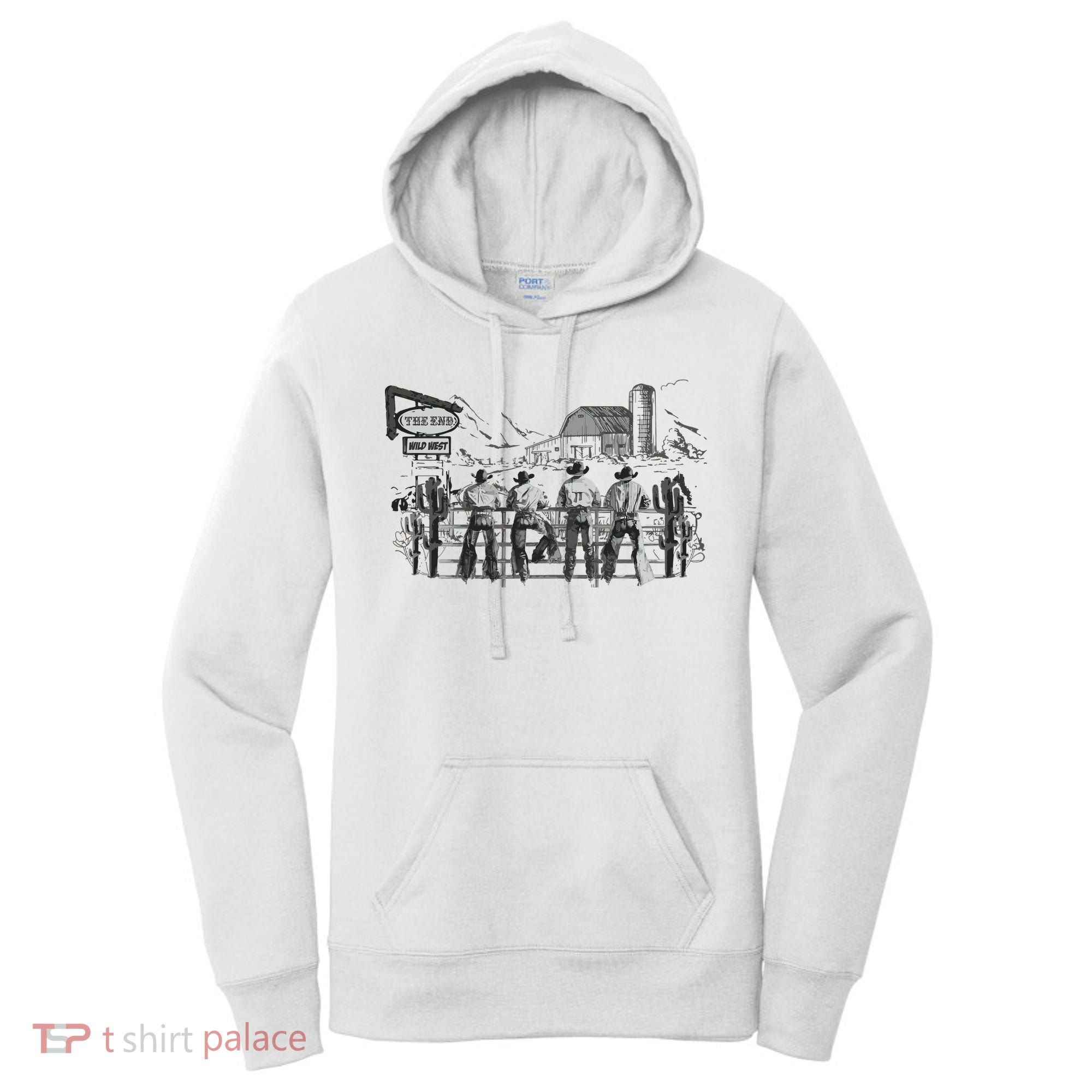 Western Cowboys Oversized Women's Hoodie