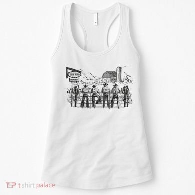 Western Cowboys Oversized Women's Tank Top