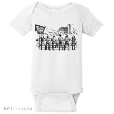 Western Cowboys Oversized Baby Bodysuit