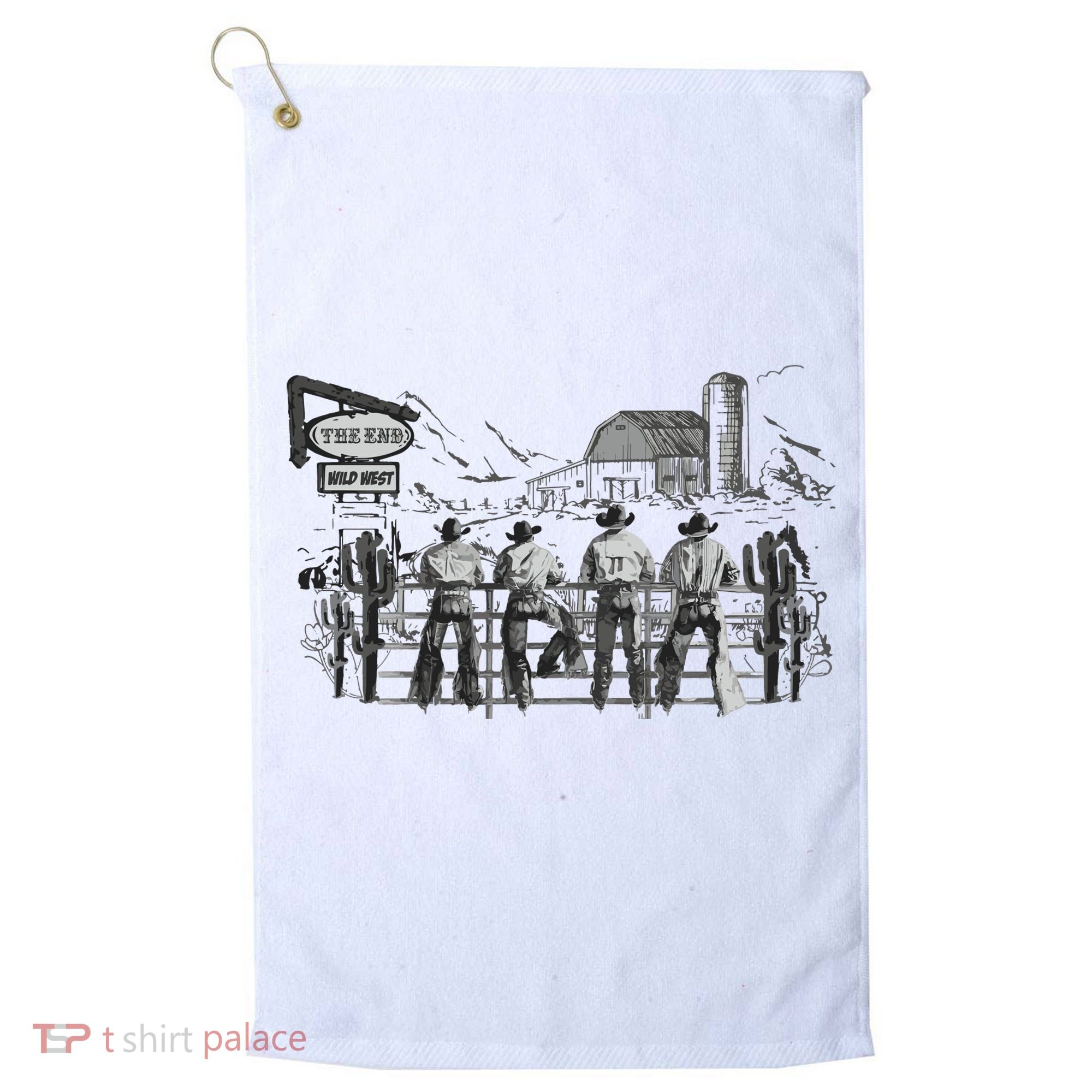 Western Cowboys Oversized Golf Towel