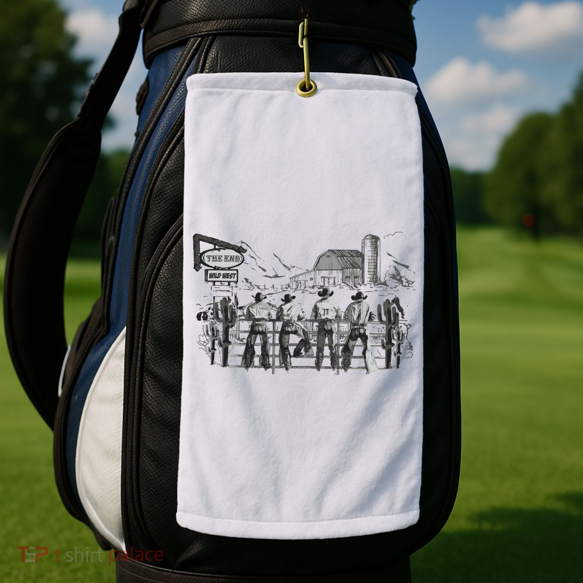 Western Cowboys Oversized Golf Towel