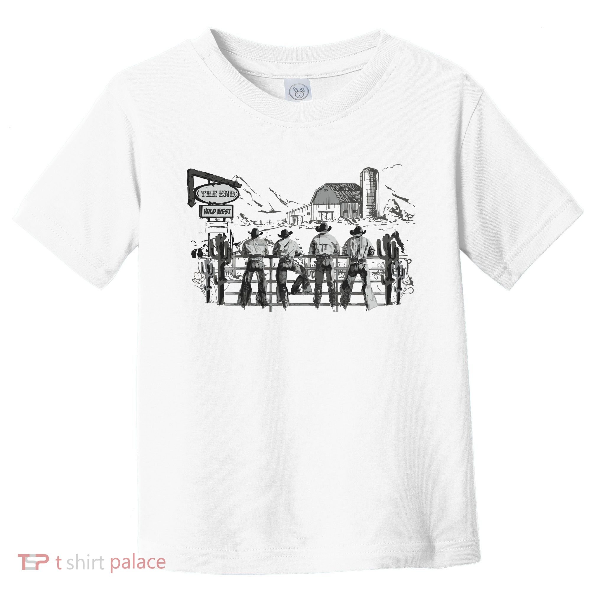 Western Cowboys Oversized Toddler T-Shirt