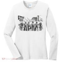 Western Cowboys Oversized Women's Long Sleeve Shirt thumb 0