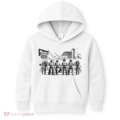 Western Cowboys Oversized Kids Hoodie