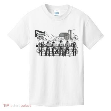 Western Cowboys Oversized Kids T-Shirt