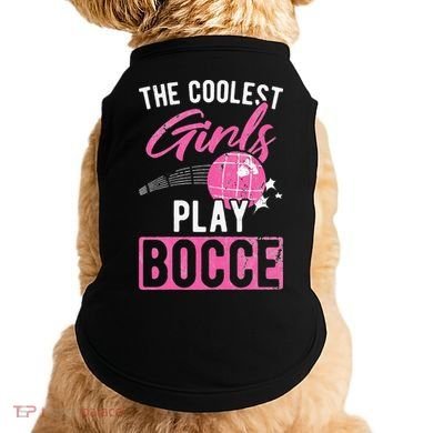 Womens Coolest Play Bocce Ball Doggie Tank