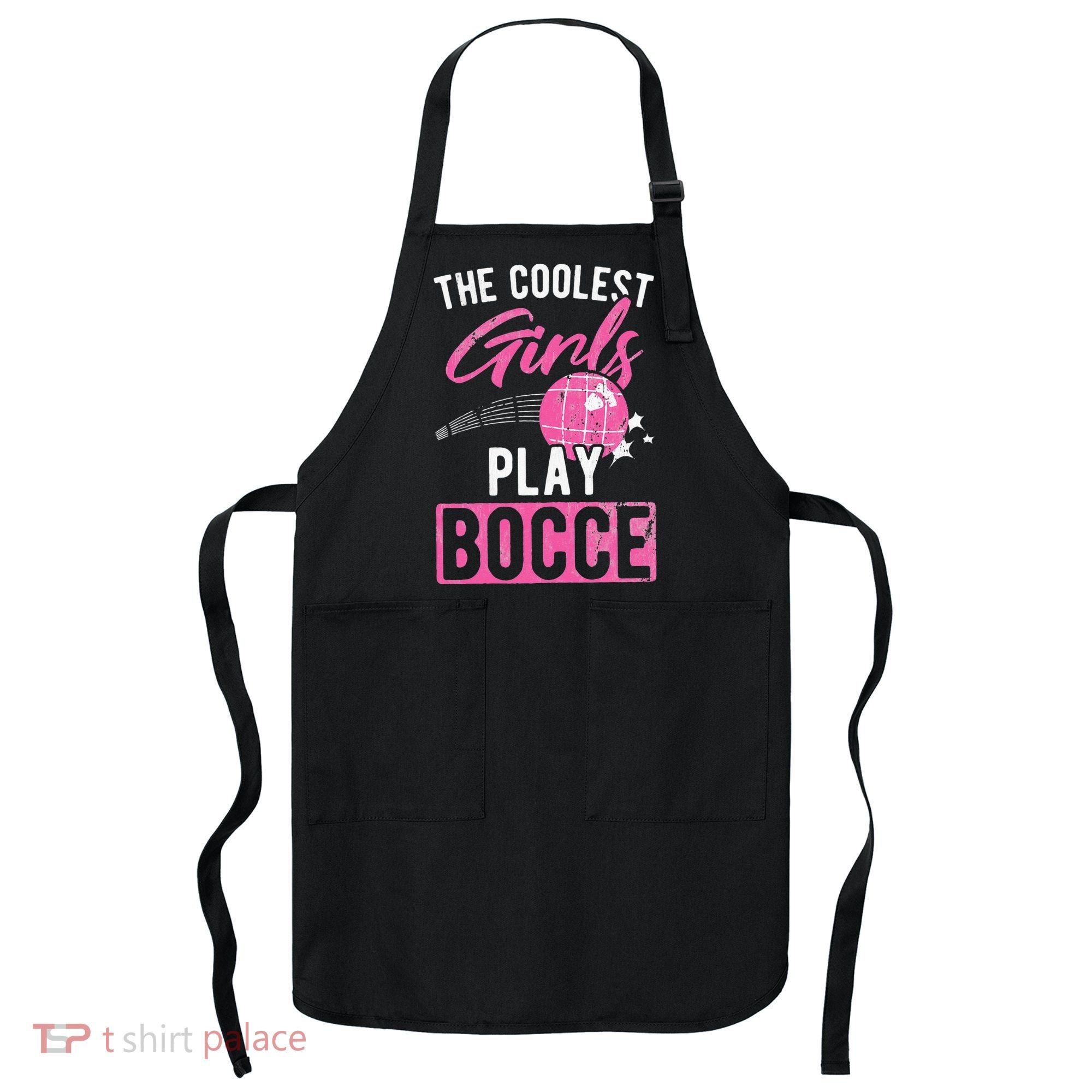 Womens Coolest Play Bocce Ball Apron