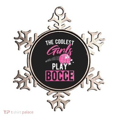 Womens Coolest Play Bocce Ball Ornament