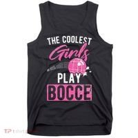 Womens Coolest Play Bocce Ball Tank Top thumb 0