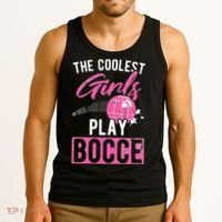 Womens Coolest Play Bocce Ball Tank Top thumb 3